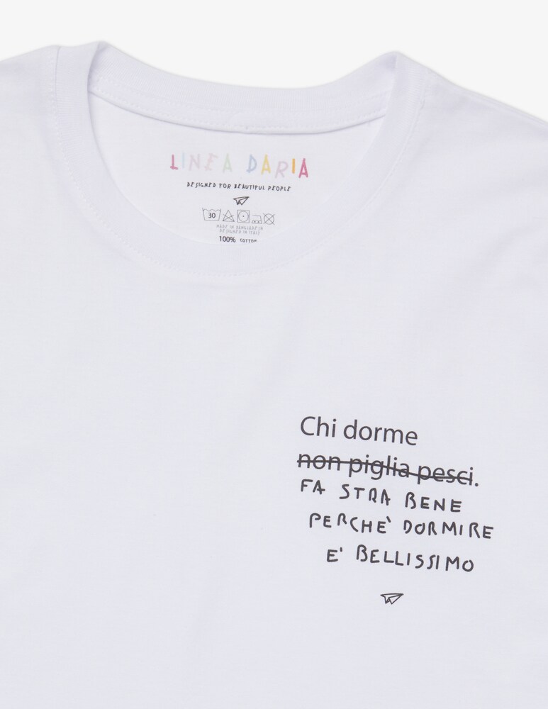 Linea Daria T-shirt Chi dorme Novità