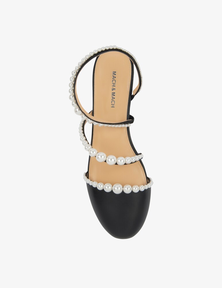 Mach & Mach Ballerine con perle a punta chiusa Sirene I Più Venduti