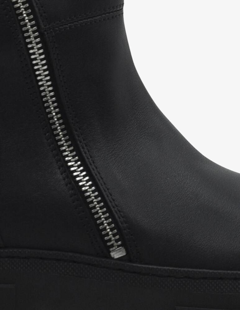 Vic Matié Stivaletto gospel 2 zip in pelle In Vendita