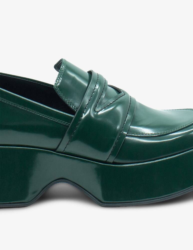 Vic Matié Mocassino in lattice in pelle In Linea