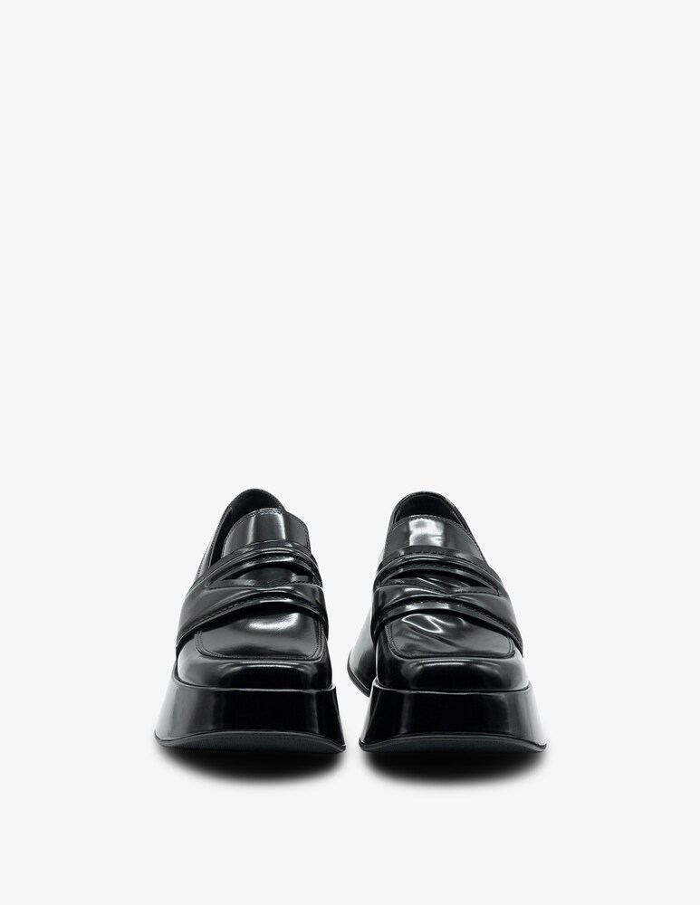 Vic Matié Mocassino in lattice in pelle Nuovo