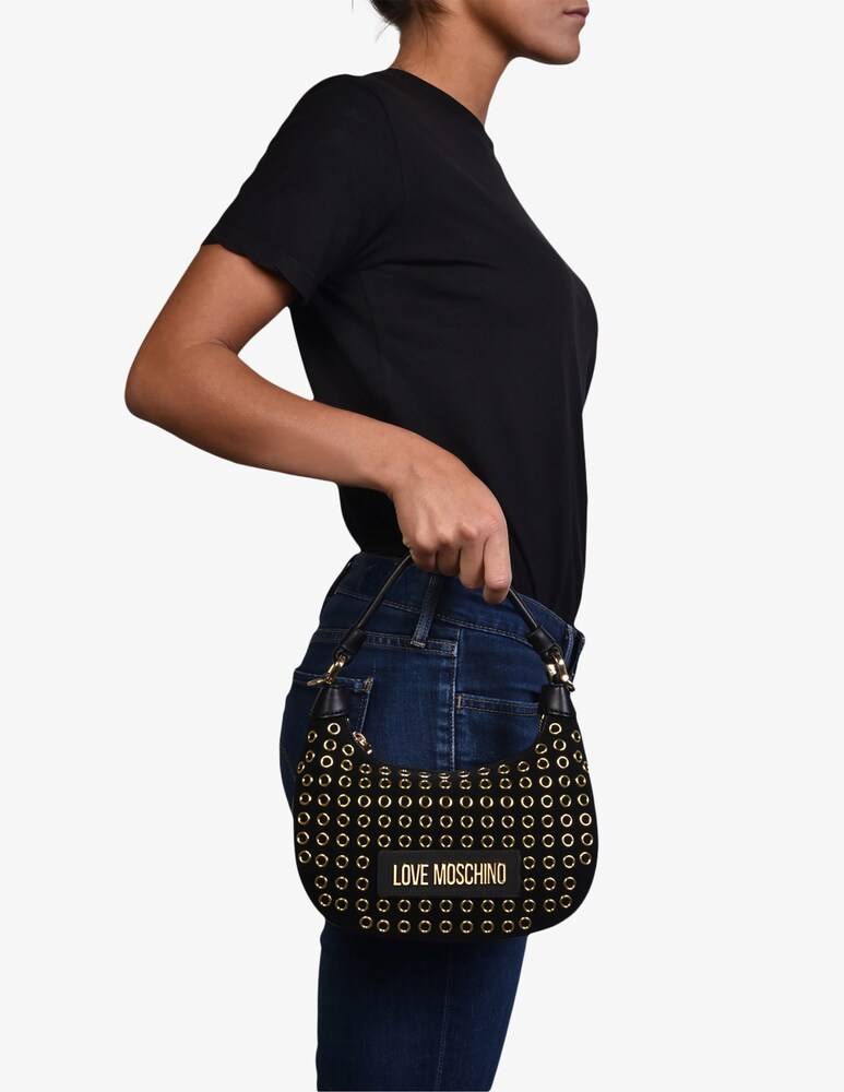 Love Moschino Borsa a mezzaluna Saldi Di Fabbrica