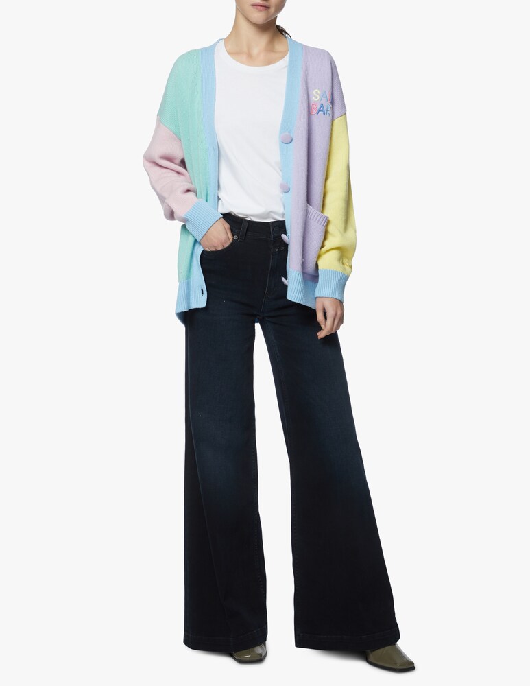 MC2 Saint Barth Cardigan in misto lana Chloe Qualità