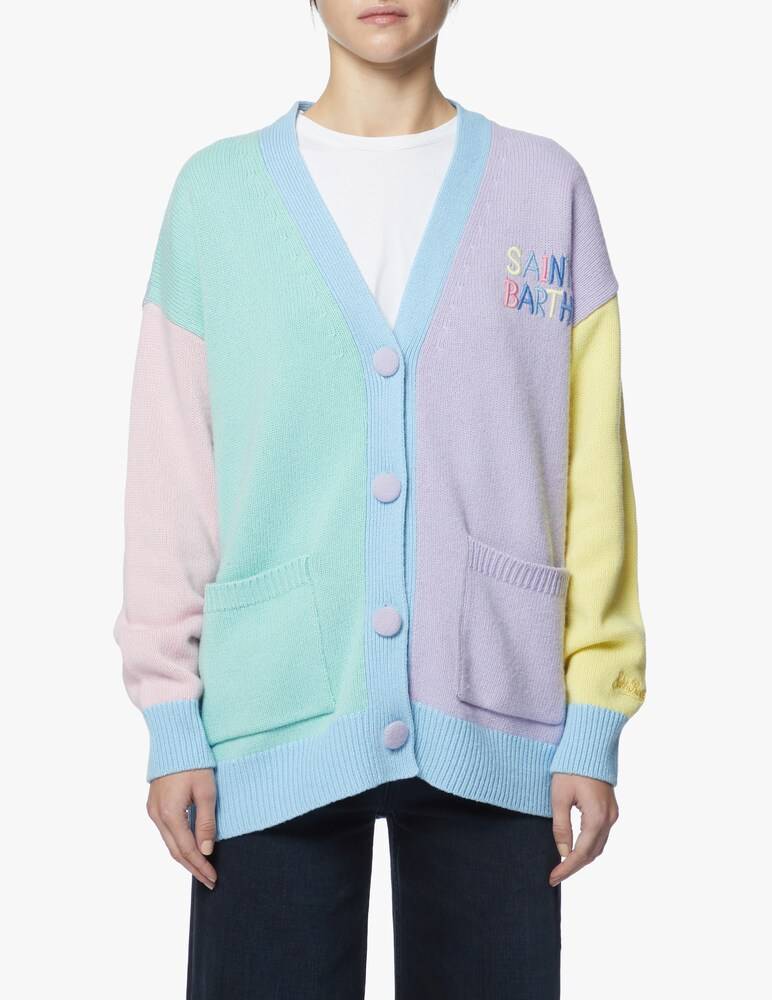 MC2 Saint Barth Cardigan in misto lana Chloe Qualità