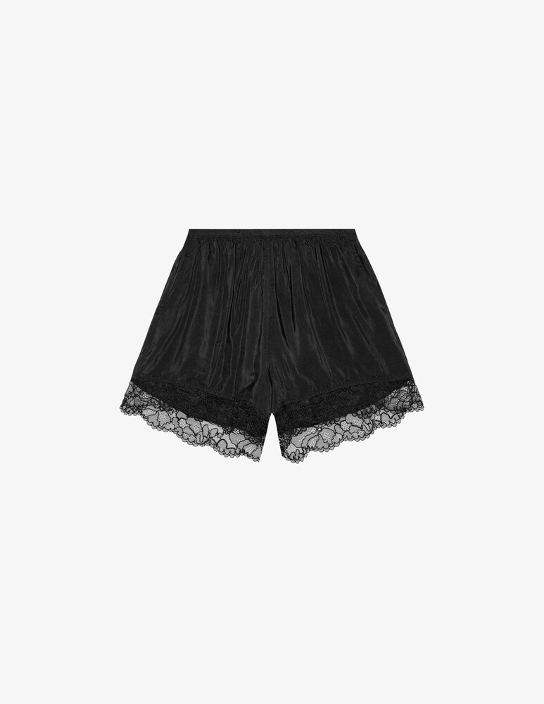 Ganni Shorts in habotai di viscosa elasticizzato Qualità Garantita