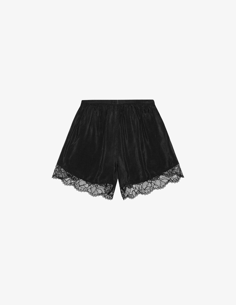 Ganni Shorts in habotai di viscosa elasticizzato Qualità Garantita