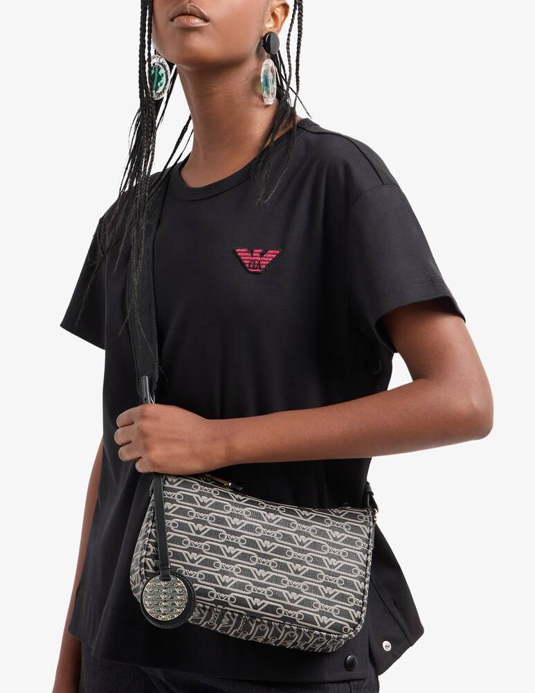 Emporio Armani Borsa baguette Monogram Shopping Online