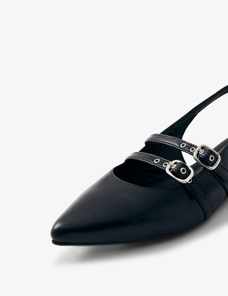 Alohas Slingback basso Wren buckles Qualità