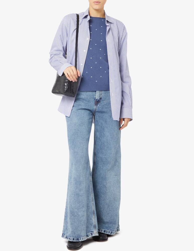 Elizabeth Ascot Maglione in misto lana Saldi Di Fabbrica