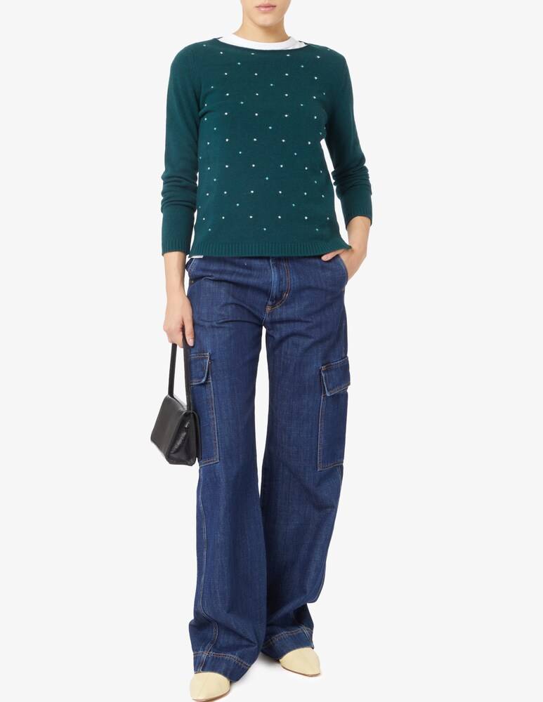 Elizabeth Ascot Maglione in misto lana Vendite Flash