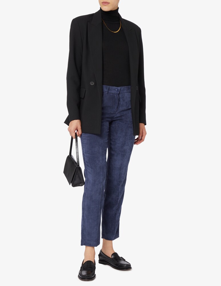 Elizabeth Ascot Pantalone in velluto Italy