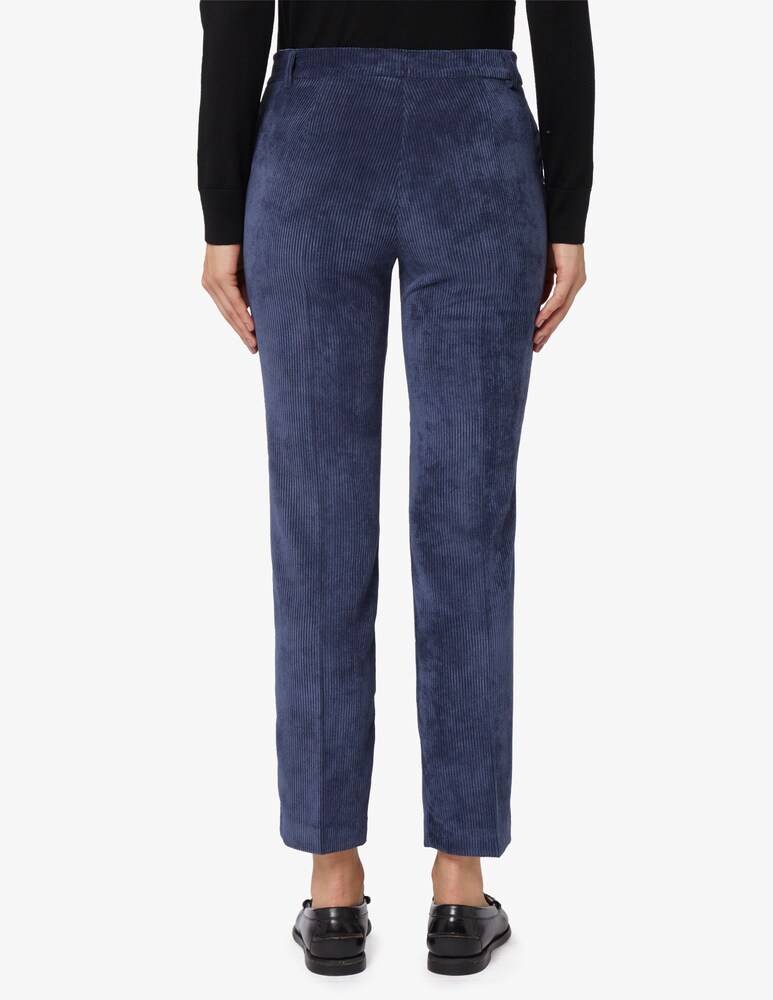 Elizabeth Ascot Pantalone in velluto Italy