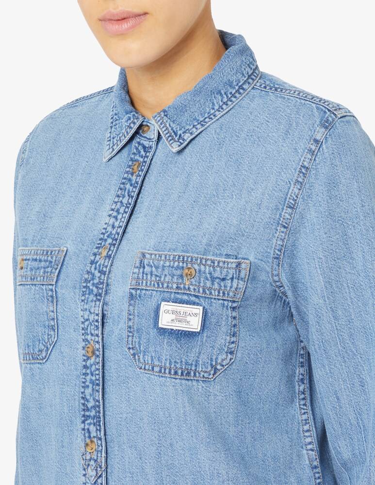 Guess Jeans Camicia in denim regolare GJ Qualità