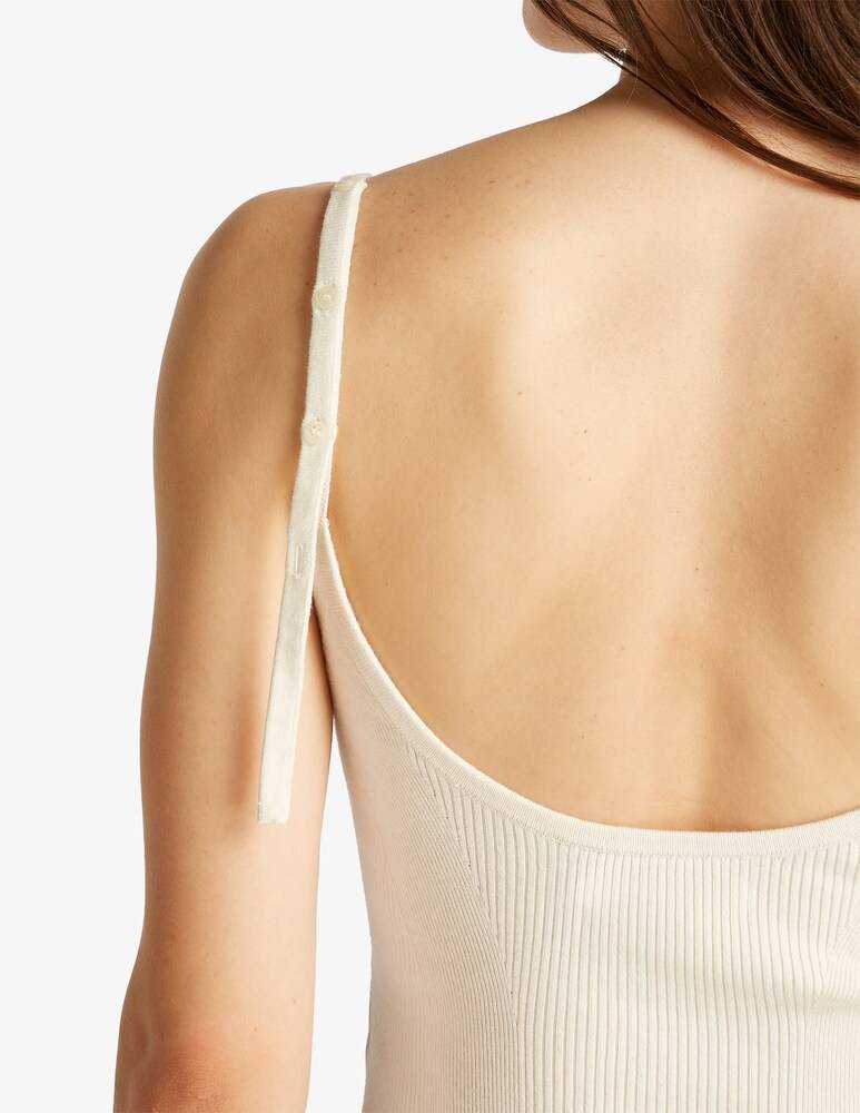 Calvin Klein Jeans Top in misto cotone Presa