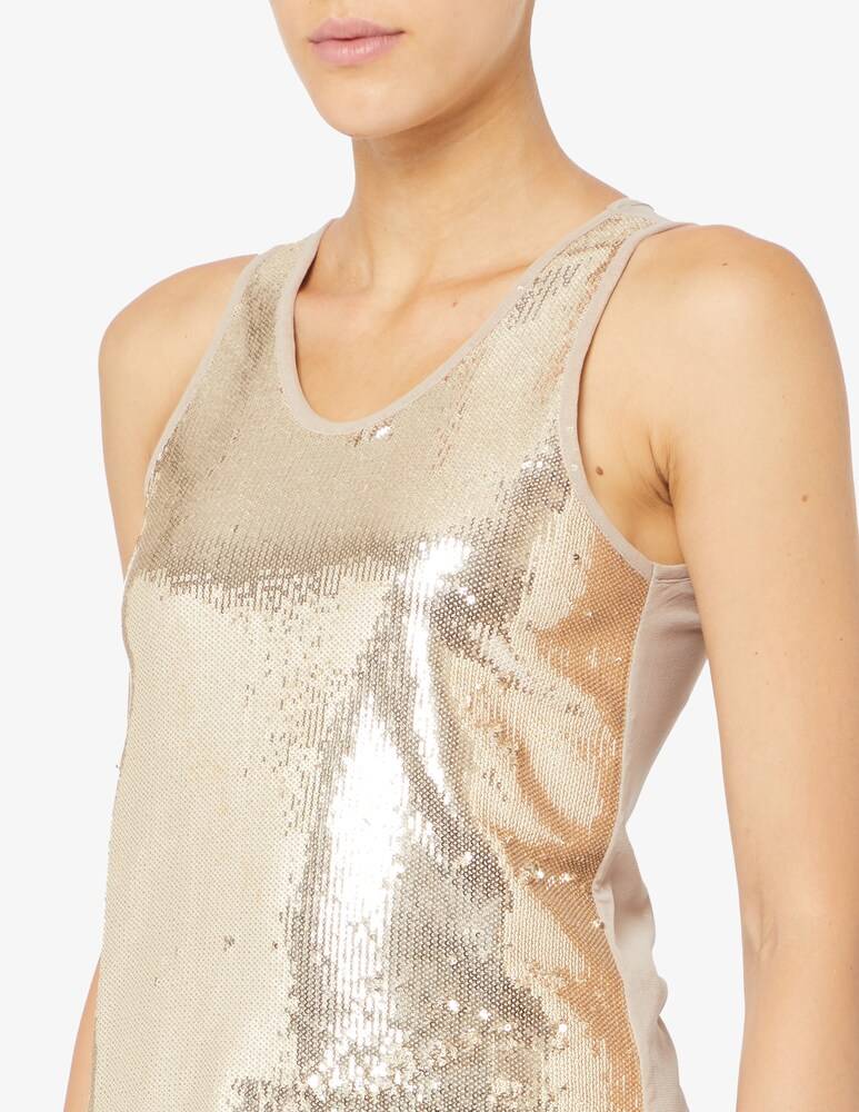 EMME Marella Veneto top con paillettes Moda