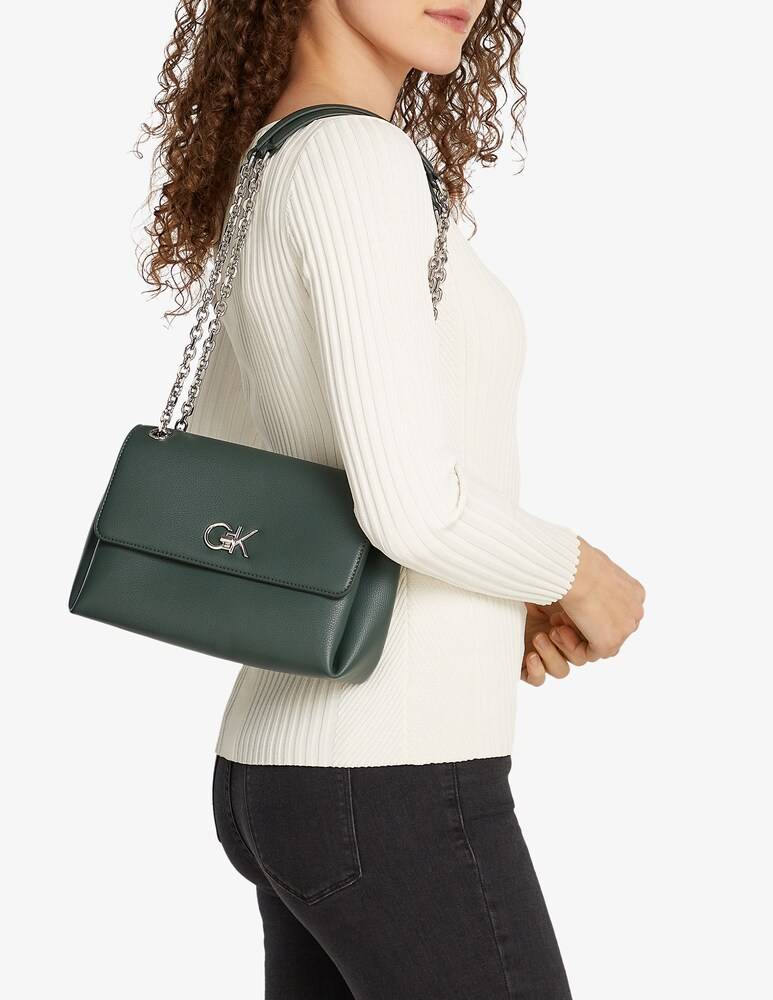 Calvin Klein Borsa a spalla Re-Lock Nuovo