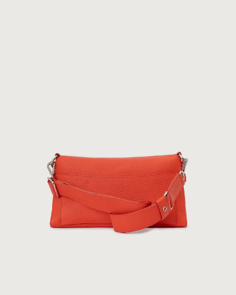 Orciani Borsa a spalla Missy Longuette Soft in pelle con catena e tracolla Vendite Flash