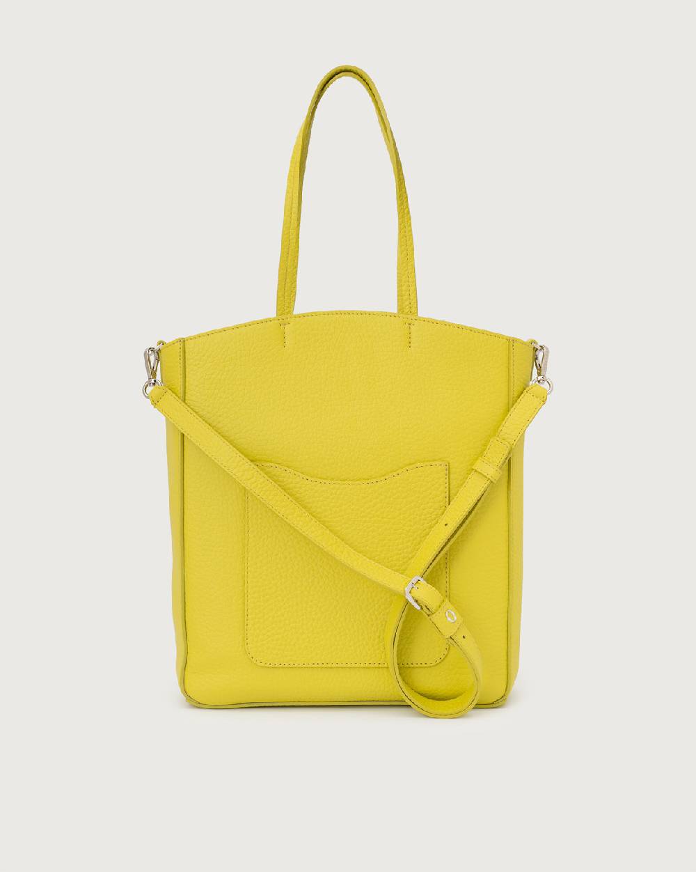 Orciani Shopper media Ladylike M Soft in pelle Nuova