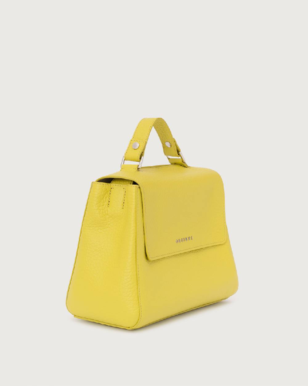 Orciani Borsa Sveva Soft Piccola a mano in pelle con tracolla Italy