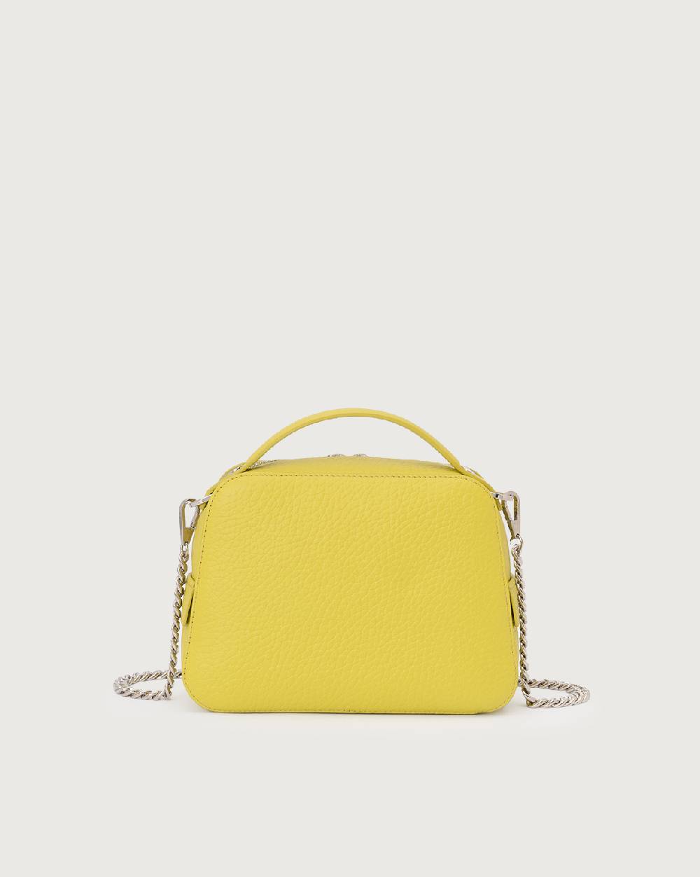 Orciani Mini Bag Chéri Soft in pelle a mano con tracolla In Linea