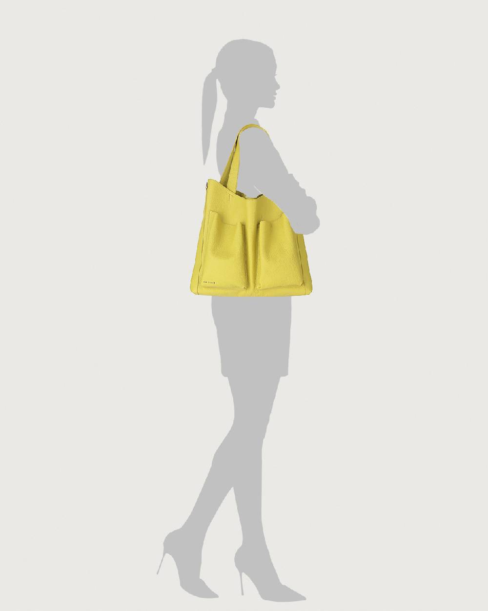 Orciani Borsa a spalla Buys Soft in pelle Nuovo