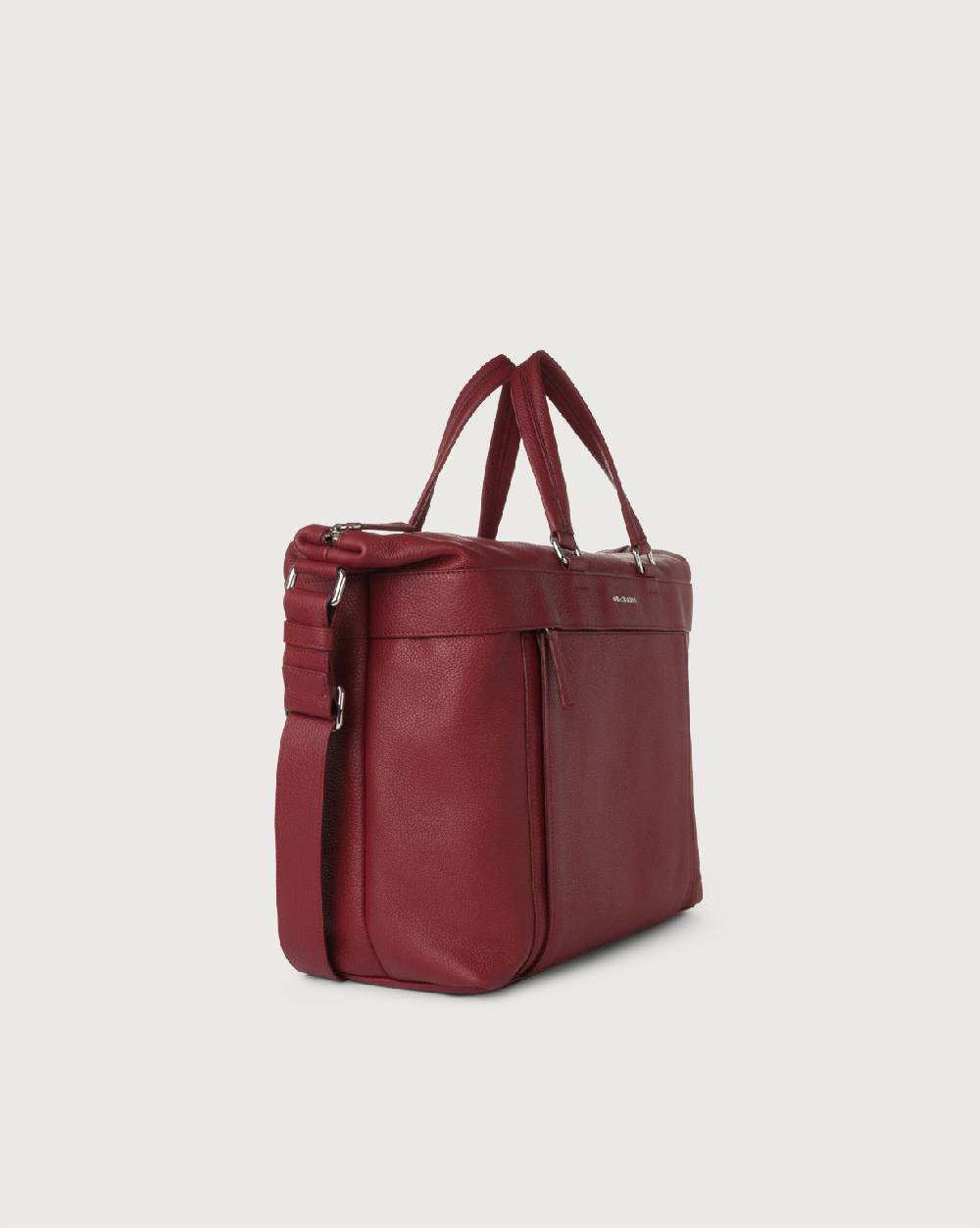 Orciani Borsa a mano e a tracolla grande Micron in pelle Qualità