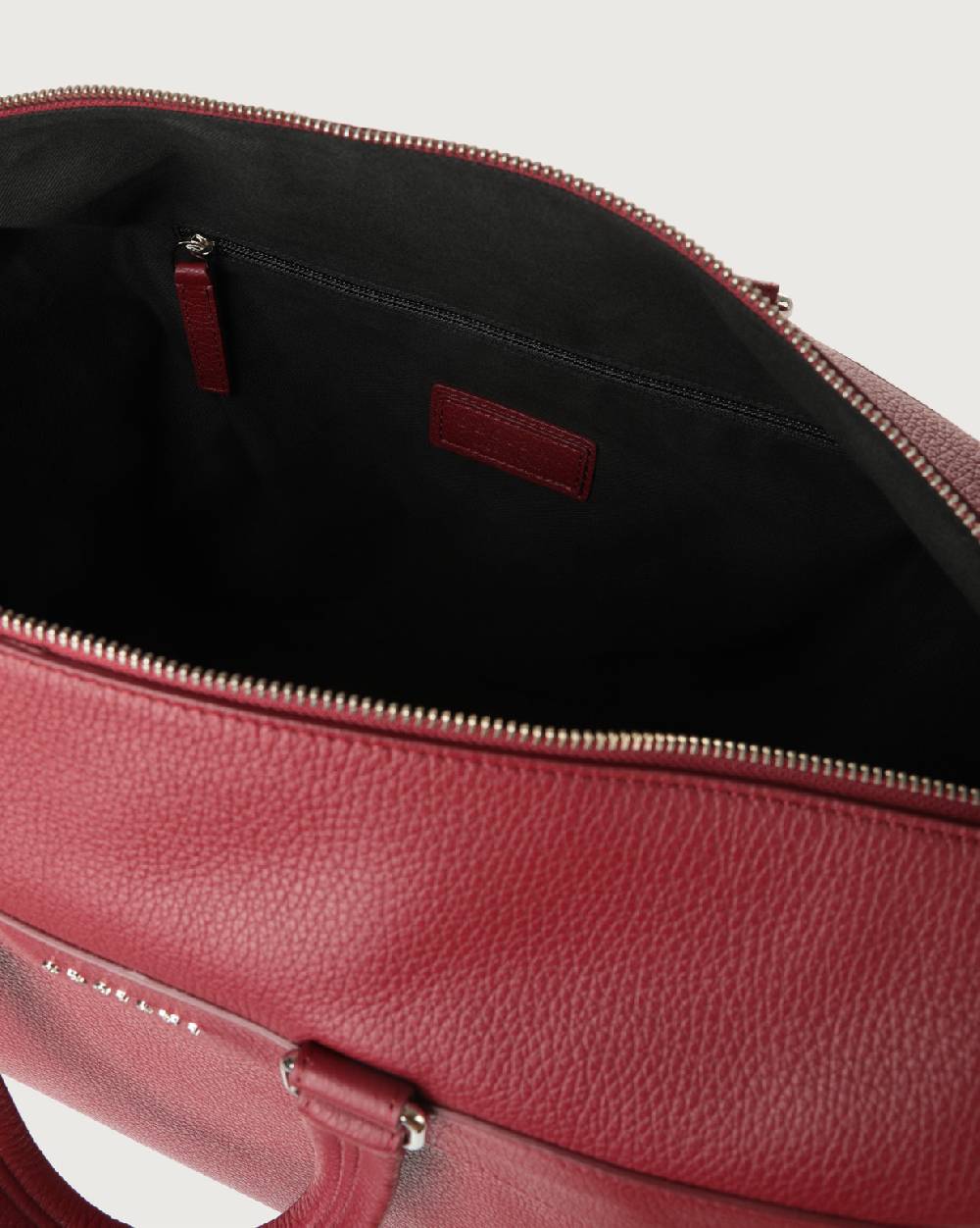 Orciani Borsa a mano e a tracolla grande Micron in pelle Qualità