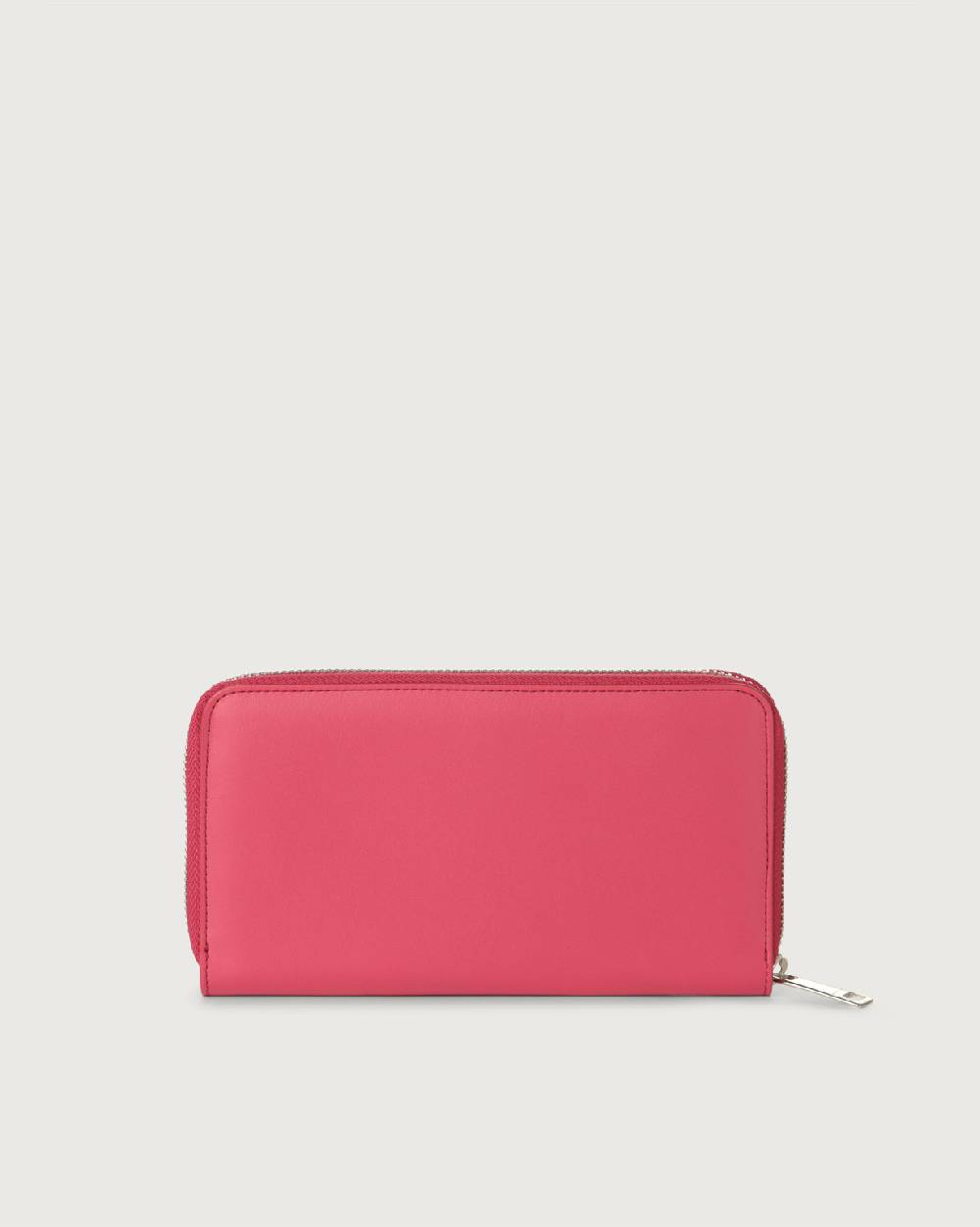 Orciani Portafoglio grande Liberty in pelle con zip Sconto