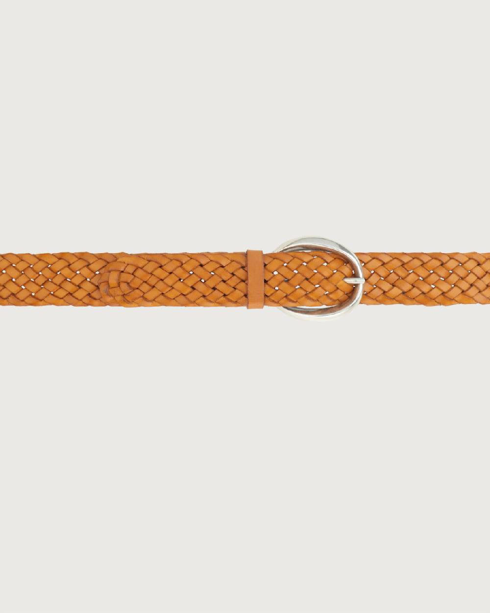 Orciani Cintura intrecciata Masculine in cuoio 3,5 cm Moda