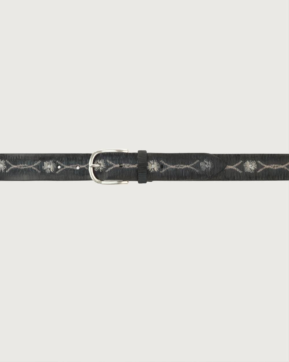 Orciani Cintura sportiva Blade Josè in cuoio Soddisfazione Garantita