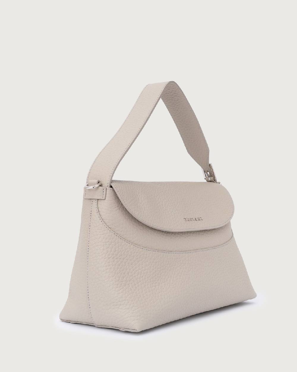 Orciani Borsa a spalla Nana Soft in pelle martellata con tracolla Affare Del Giorno