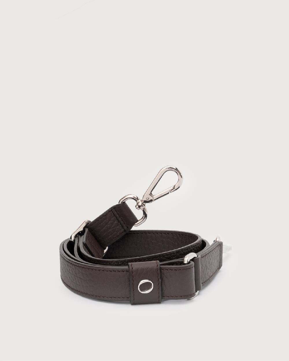Orciani Borsa a spalla Nana Soft in pelle martellata con tracolla Presa