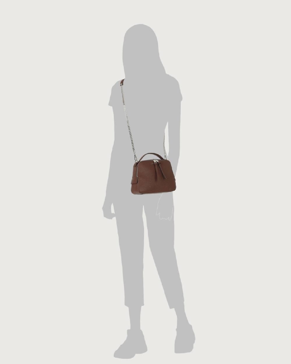 Orciani Mini Bag Chéri Soft in pelle a mano con tracolla Economico