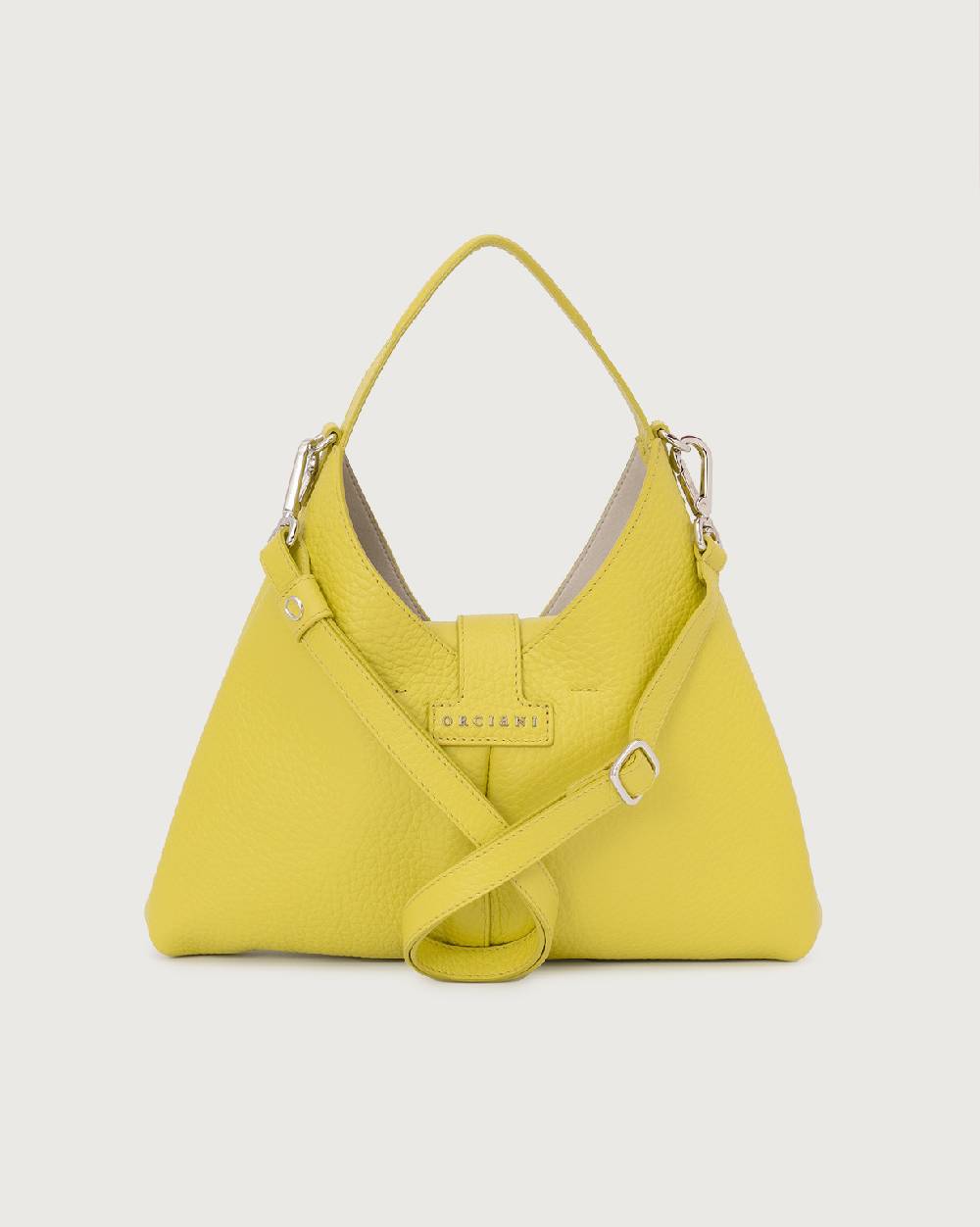 Orciani Borsa a mano Vita Soft piccola in pelle con tracolla Online