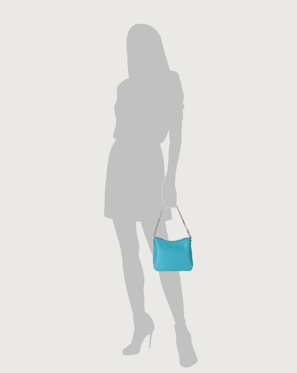 Orciani Borsa crossbody mini New Moon Vanity in pelle Outlet