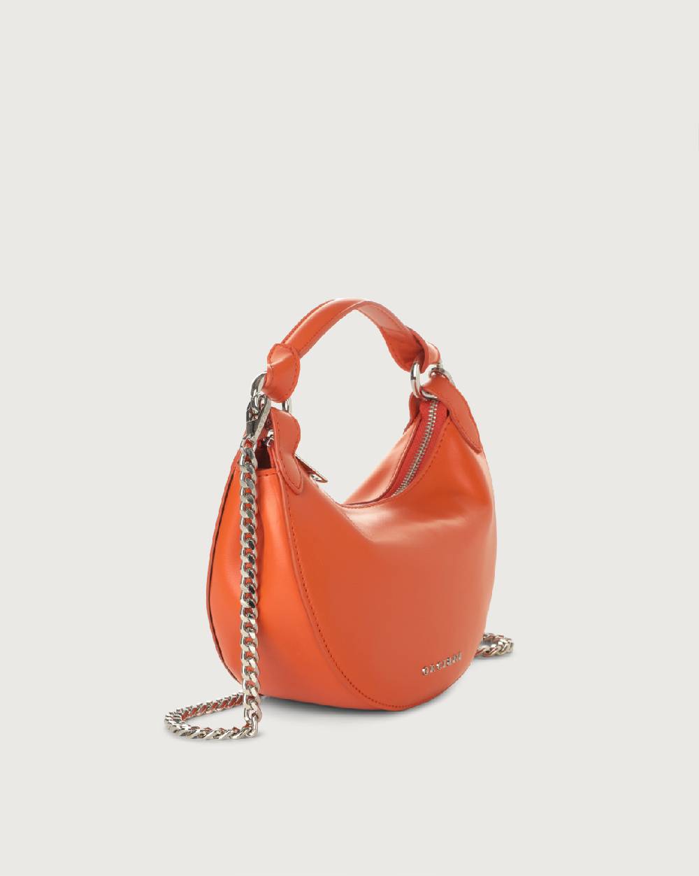 Orciani Mini Bag Dumpling Vanity in pelle con tracolla In Vendita