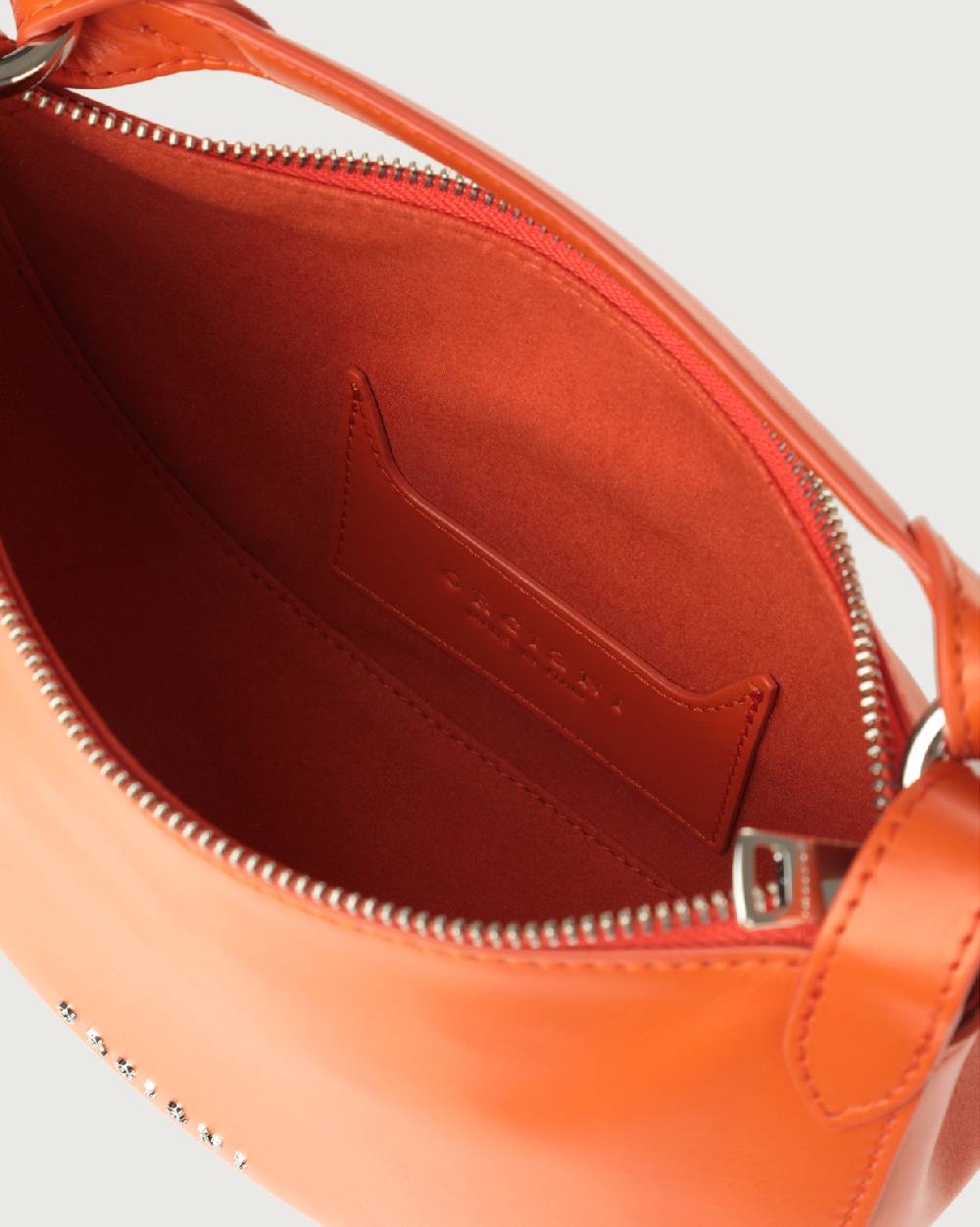 Orciani Mini Bag Dumpling Vanity in pelle con tracolla In Vendita