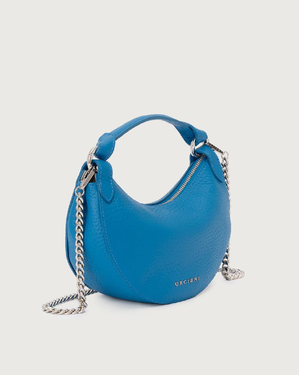 Orciani Mini Bag Dumpling Soft in pelle con tracolla In Saldo