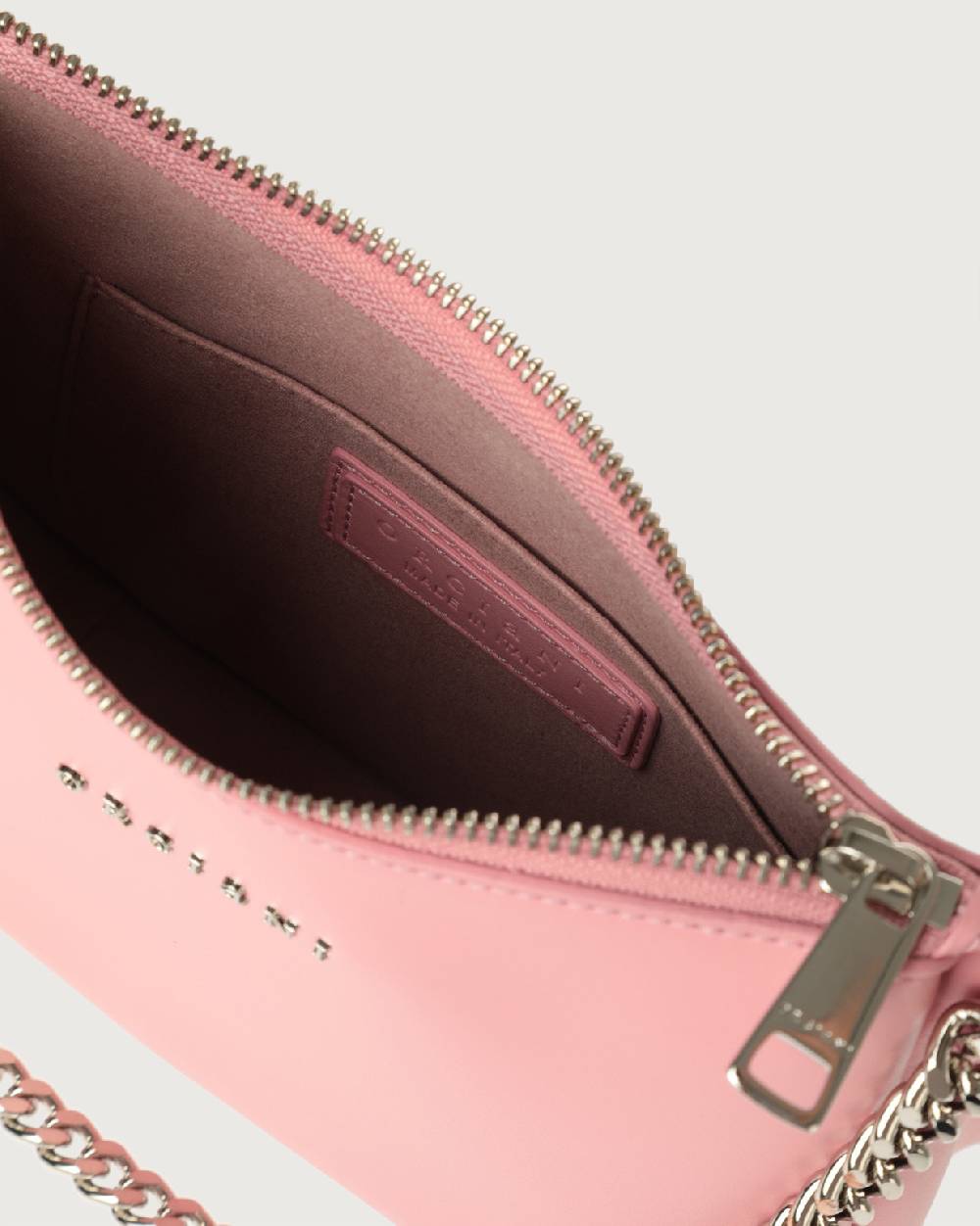 Orciani Borsa crossbody mini New Moon Vanity in pelle Italy