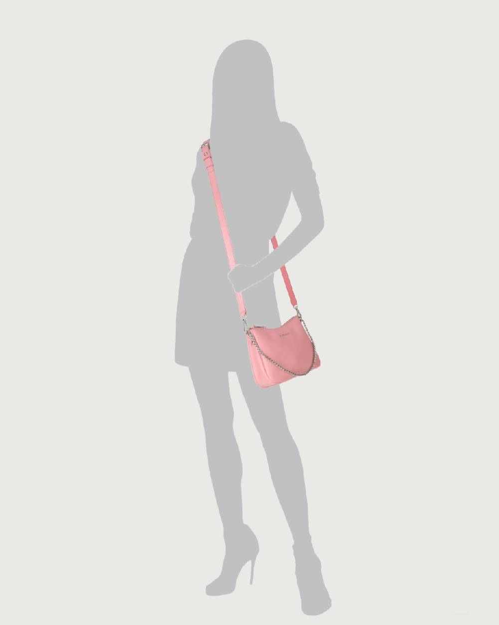 Orciani Borsa crossbody mini New Moon Vanity in pelle Italy