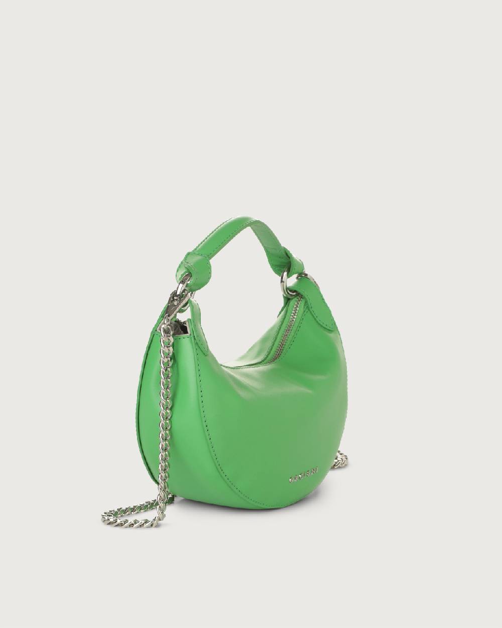 Orciani Mini Bag Dumpling Vanity in pelle con tracolla Italia