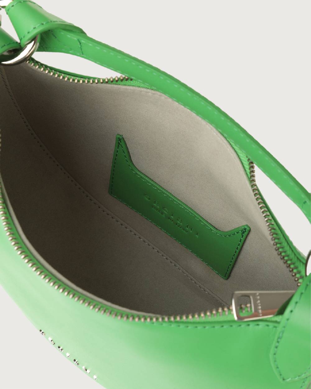 Orciani Mini Bag Dumpling Vanity in pelle con tracolla Italia