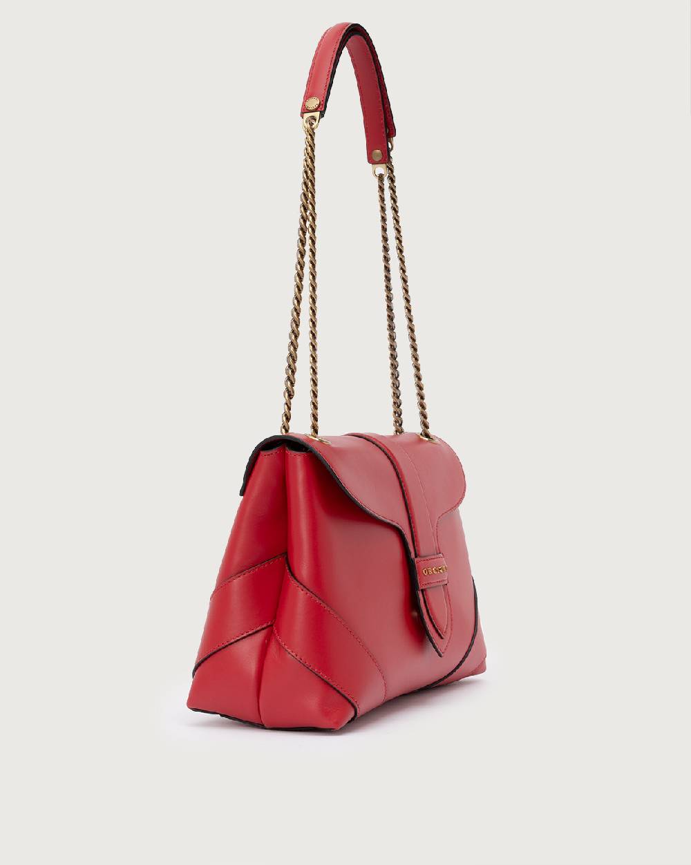 Orciani Borsa a spalla Alma m Couture in pelle Pezzi Unici