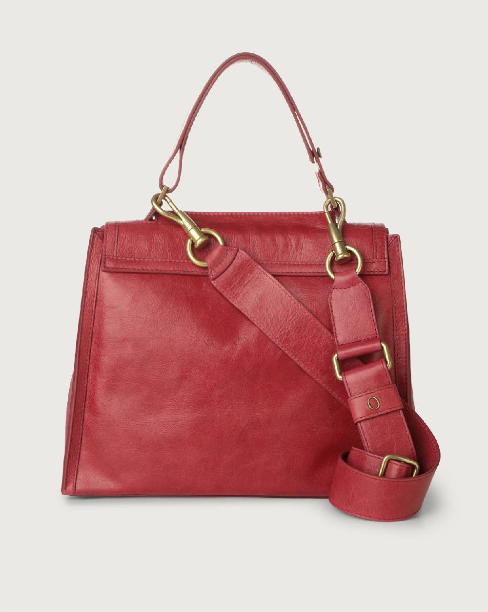 Orciani Borsa Sveva Notturno Media in pelle con tracolla Soddisfazione Garantita