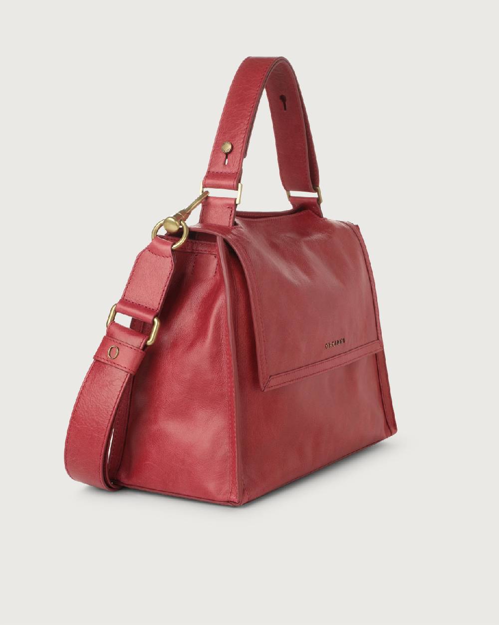 Orciani Borsa Sveva Notturno Media in pelle con tracolla Soddisfazione Garantita