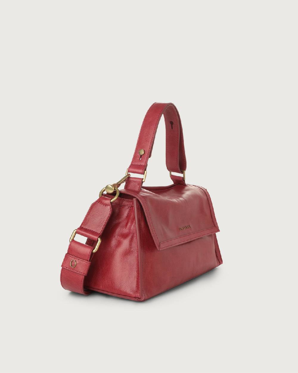 Orciani Borsa Sveva Longuette Notturno in pelle con tracolla Qualità Garantita