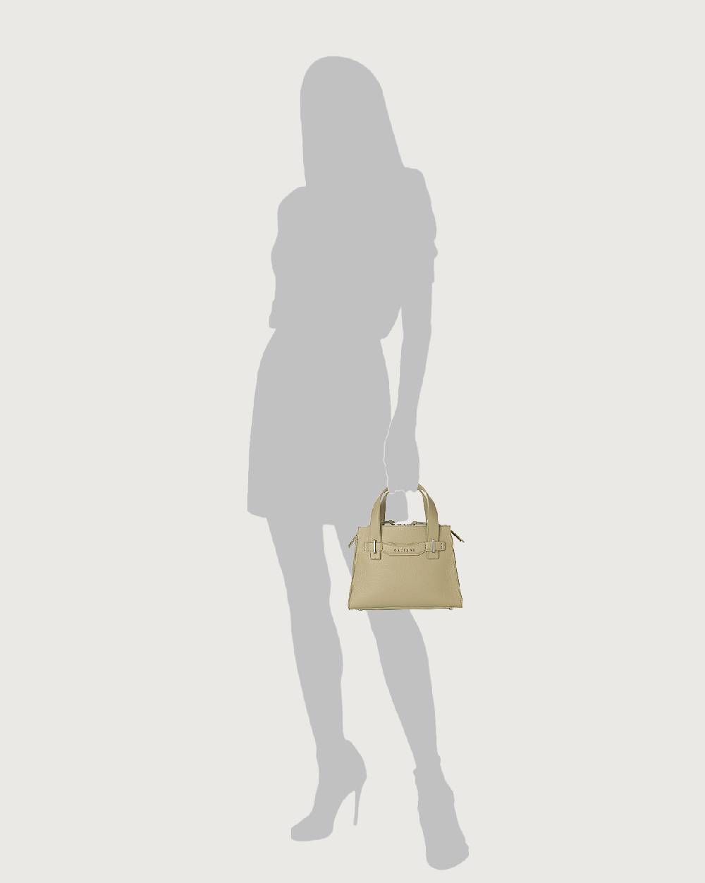 Orciani Borsa a mano piccola Posh S Sense in pelle Presa