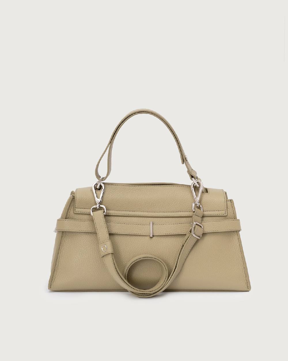 Orciani Borsa Sveva Longuette Sense in pelle con tracolla Sconto