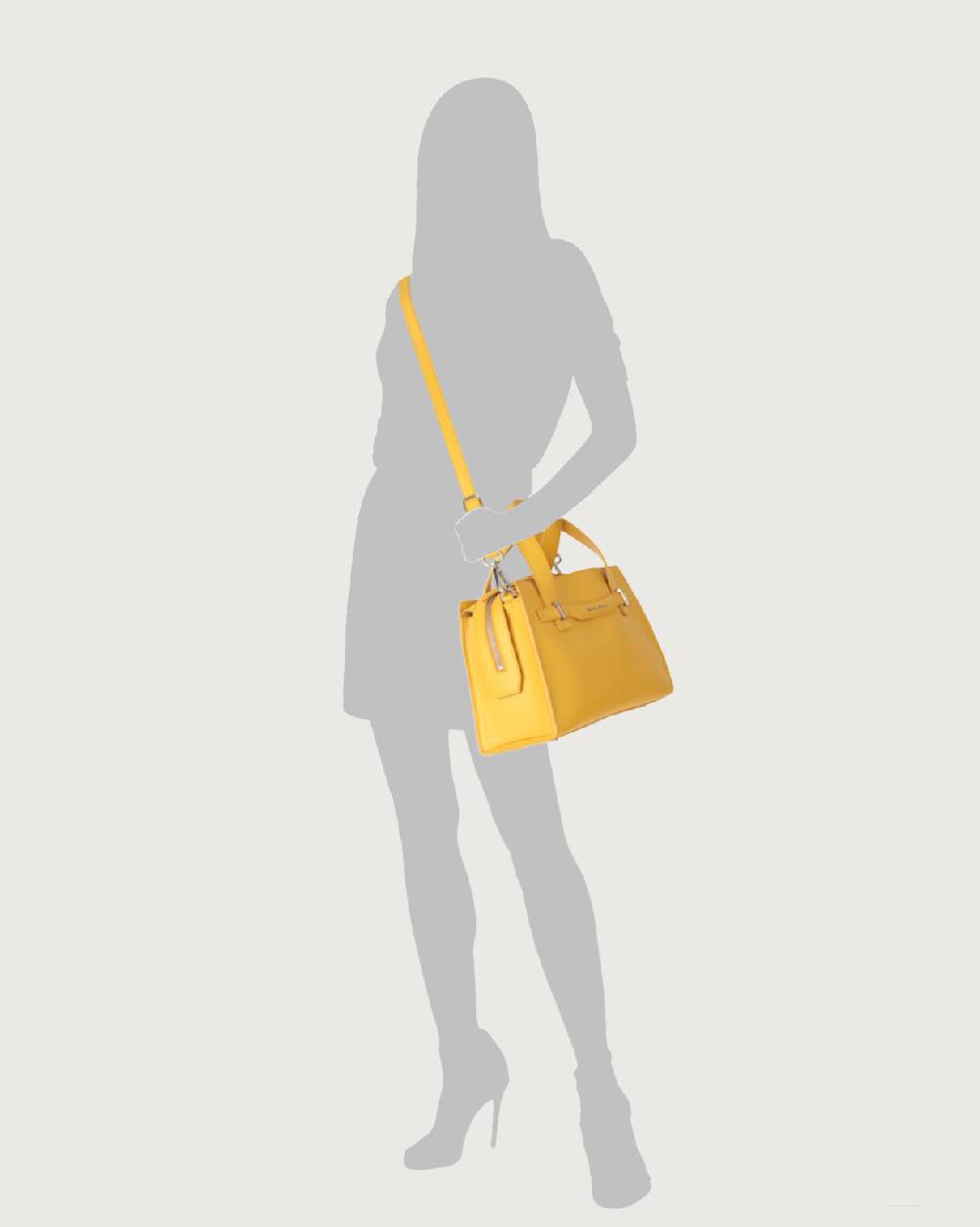 Orciani Borsa a mano POSH Medium Premium in pelle con tracolla Economico