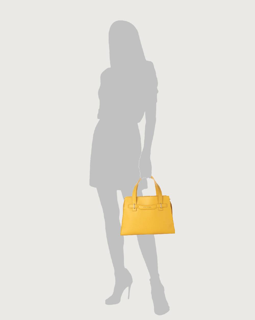 Orciani Borsa a mano POSH Medium Premium in pelle con tracolla Economico